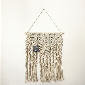 Boho Macrame Wall Hanging Tapestry Woven Decor NEW